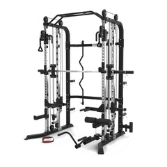 Multi Power Rack ASX-2000 - Dupla polia, Smith e Rack