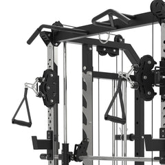 Multi Power Rack Asx 4500 - Dupla polia, Smith e Rack