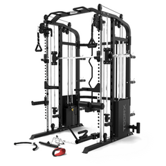 Multi Power Rack Asx 4000 - Dupla polia, Smith e Rack