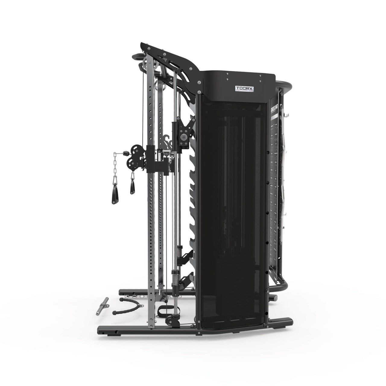 Multi Power Rack Asx 7000 - Dupla polia, Smith e Rack