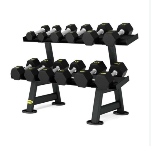 Hexagonal dumbbell holder for 6 pairs - ZIVA Performance