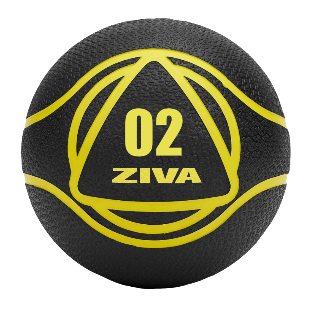 Medicine Ball (Noir/Jaune) - ZIVA Essentials