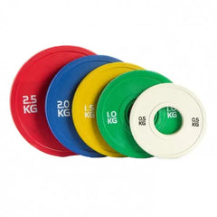 Colored Fractional Bumper Olympic Discs