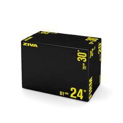 Caixa de pliometria Preto/Amarelo - ZIVA Performance